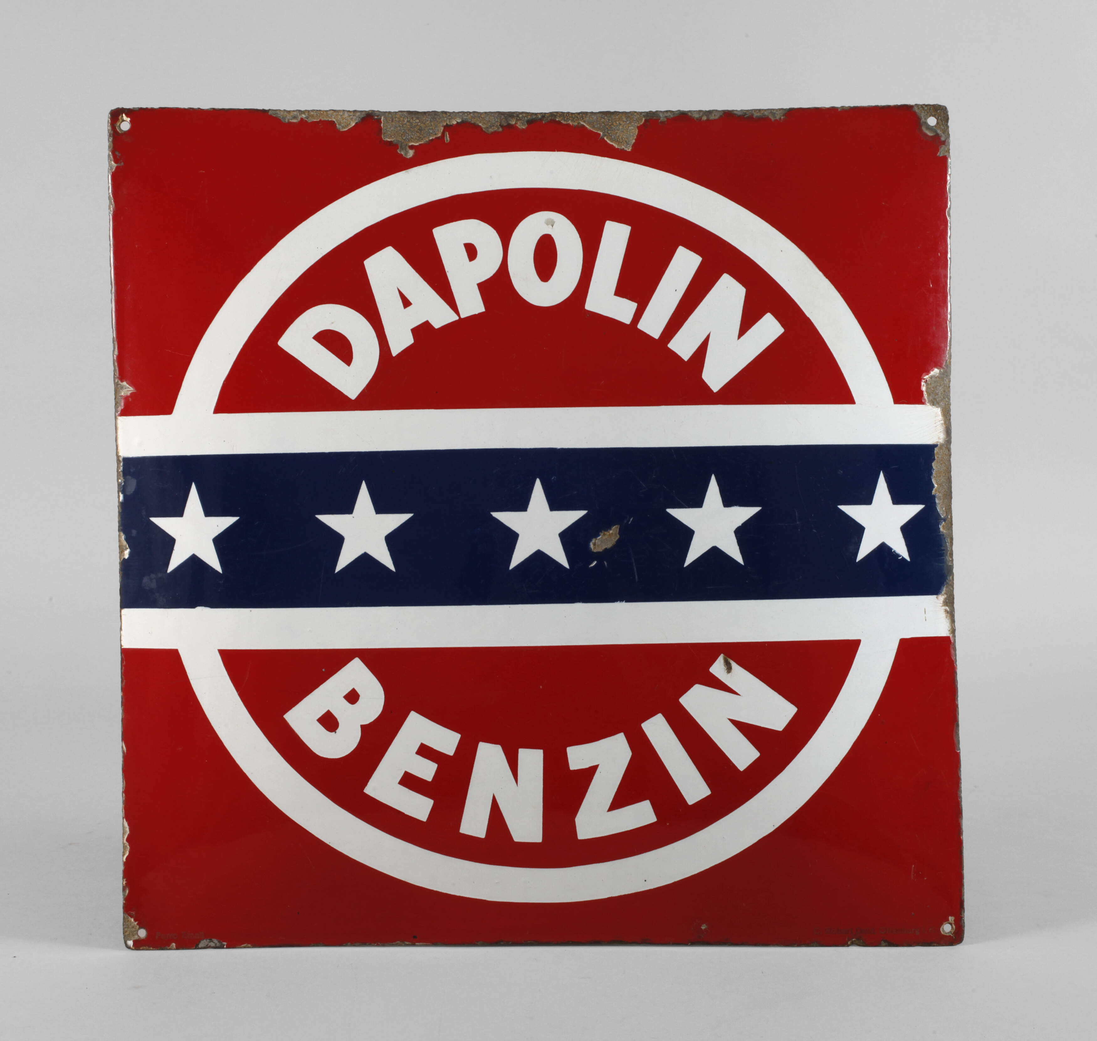 Emailleschild Dapolin