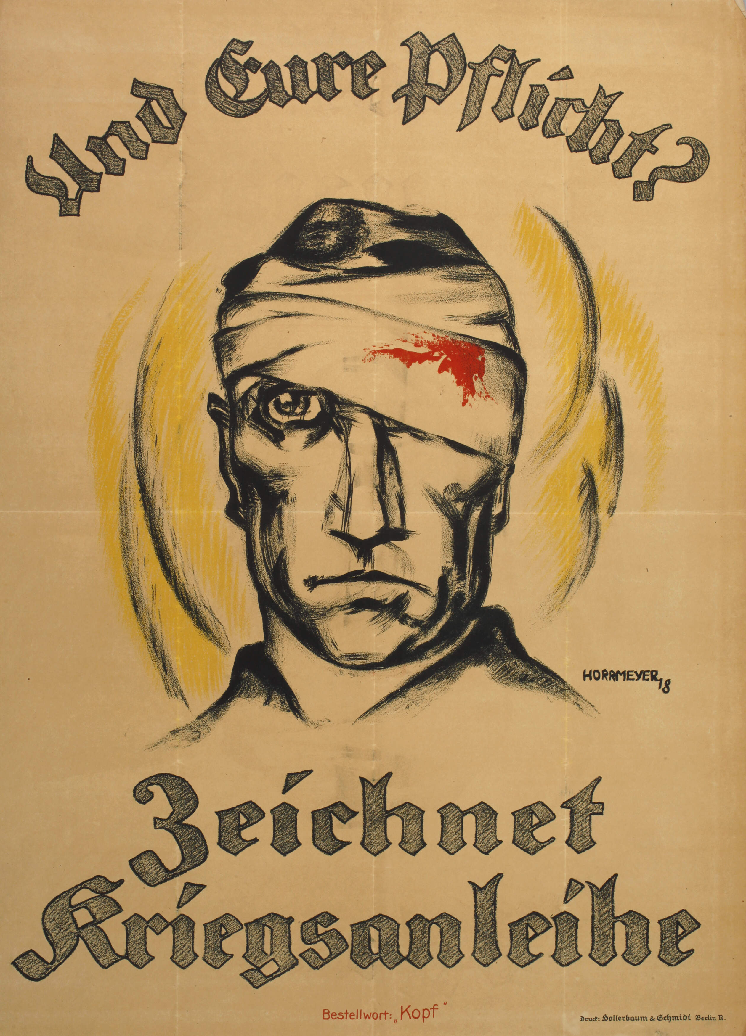 Plakat Kriegsanleihe 1. Weltkrieg