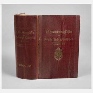 Ehrenrangliste der Kaiserlichen Marine 1914–18