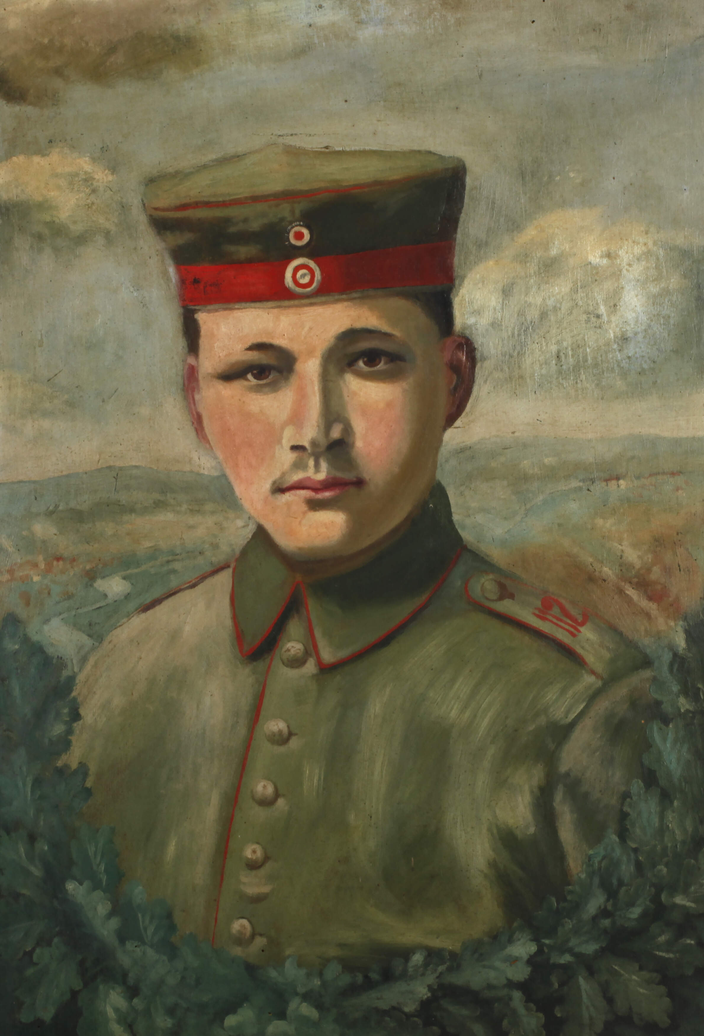 Soldatenportrait 1. Weltkrieg