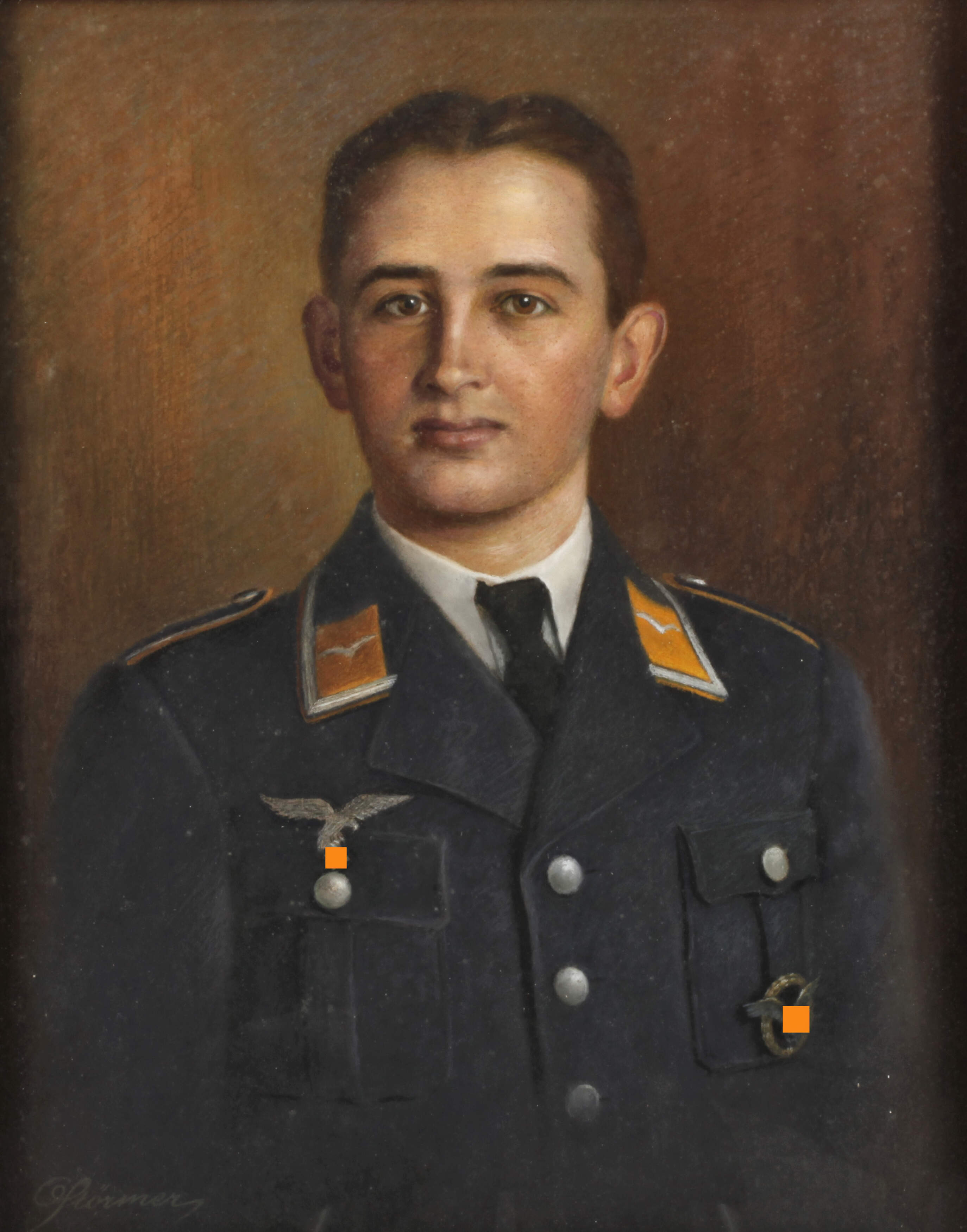 Soldatenportrait 2. Weltkrieg