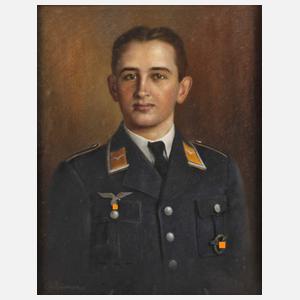 Soldatenportrait 2. Weltkrieg