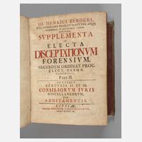 Supplementa ad electa disceptationum Forensium111