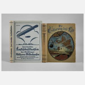 Zwei Bücher zum Thema Zeppelin