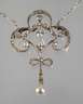 Diamantcollier Jugendstil