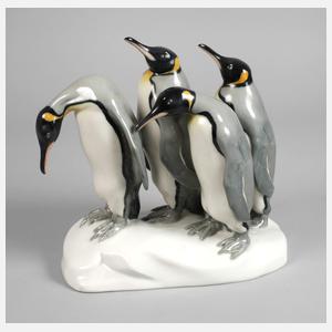 Meissen "Vier Königspinguine"