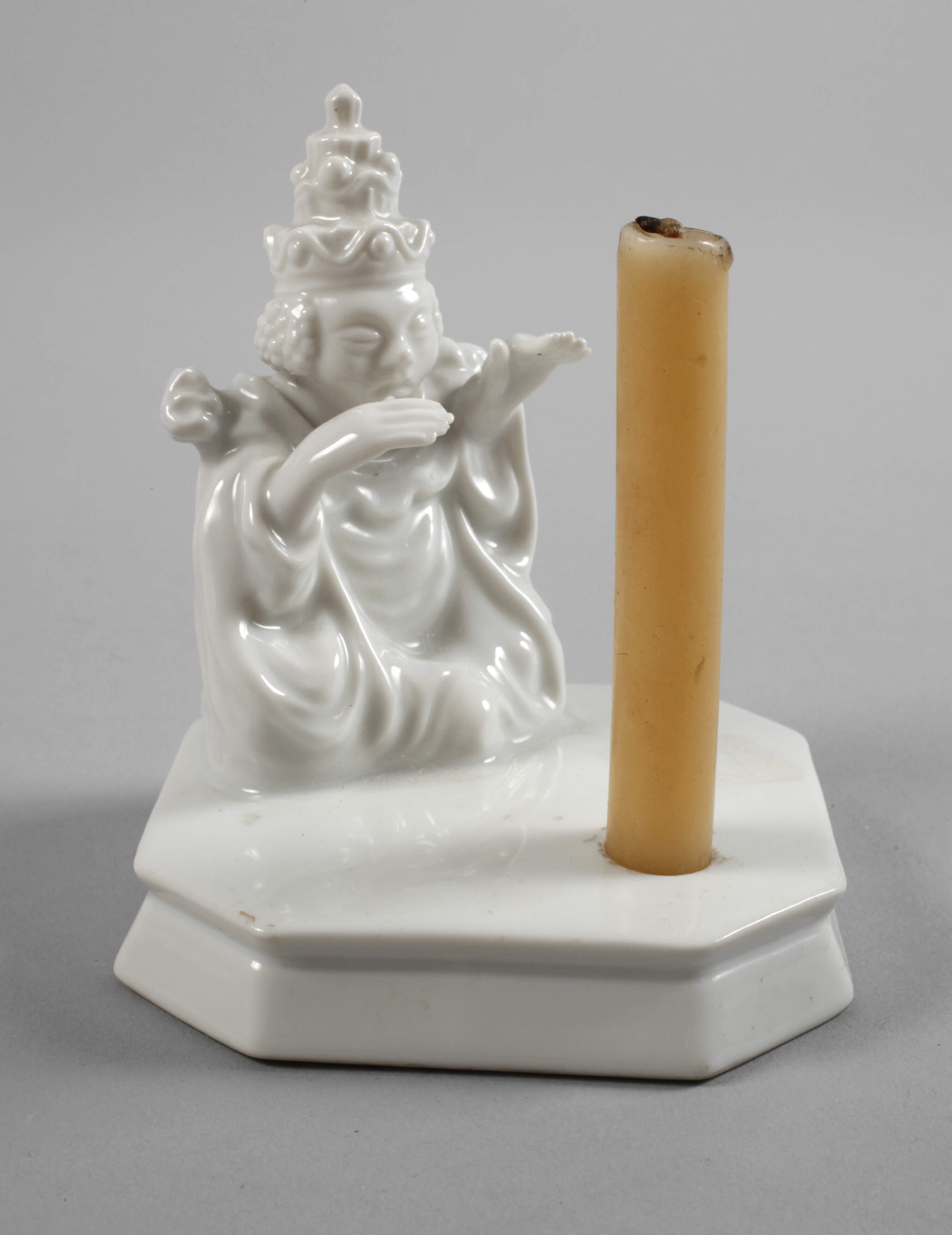 Rosenthal "Buddha, klein" als Kerzenhalter