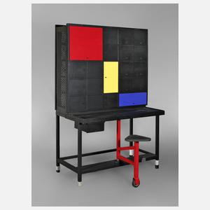 Sekretaire "Hommage à Mondrian"