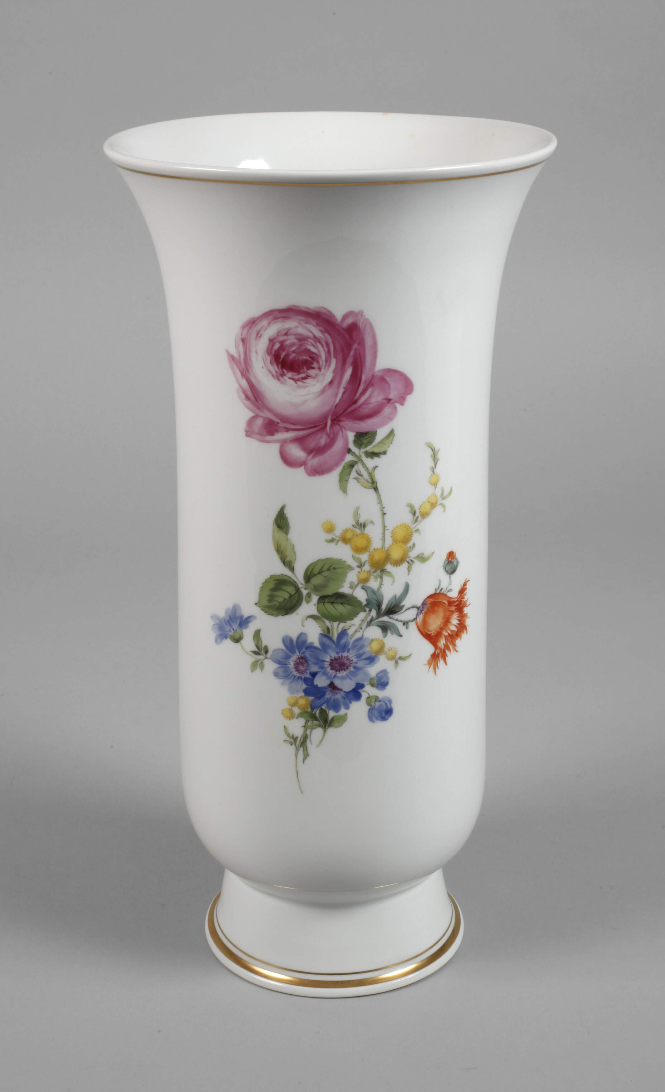 Meissen große Vase "Blumenbukett"