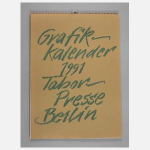 Graphikkalender der Taborpresse Berlin