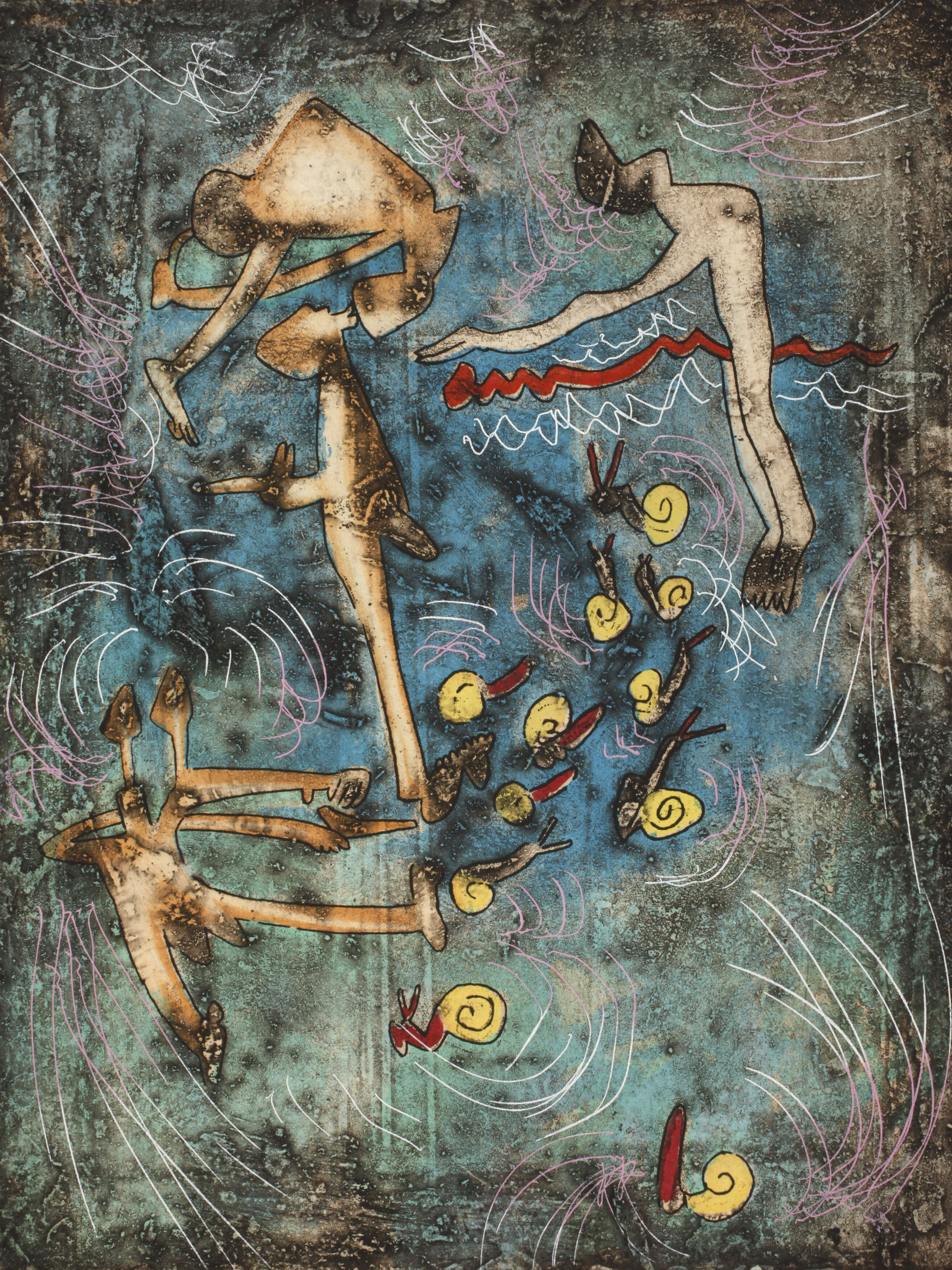 Roberto Matta, "Les Escargots"