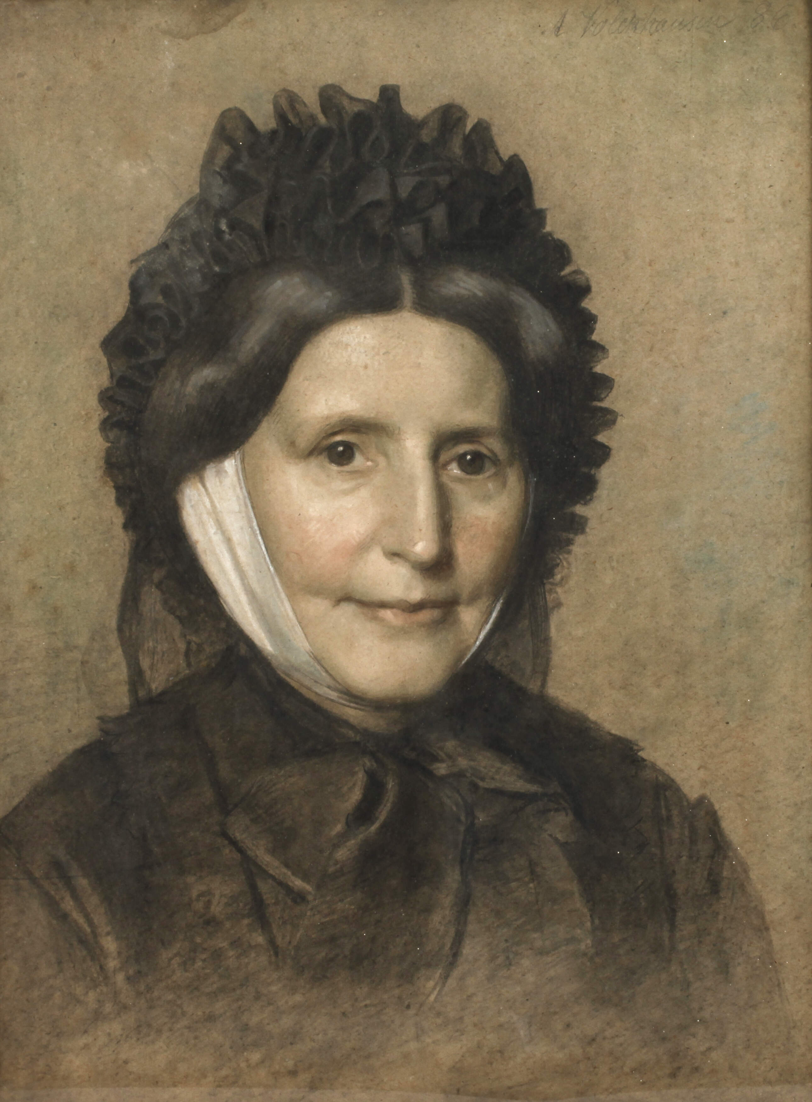 Adeline Volckhausen, attr., Damenbildnis