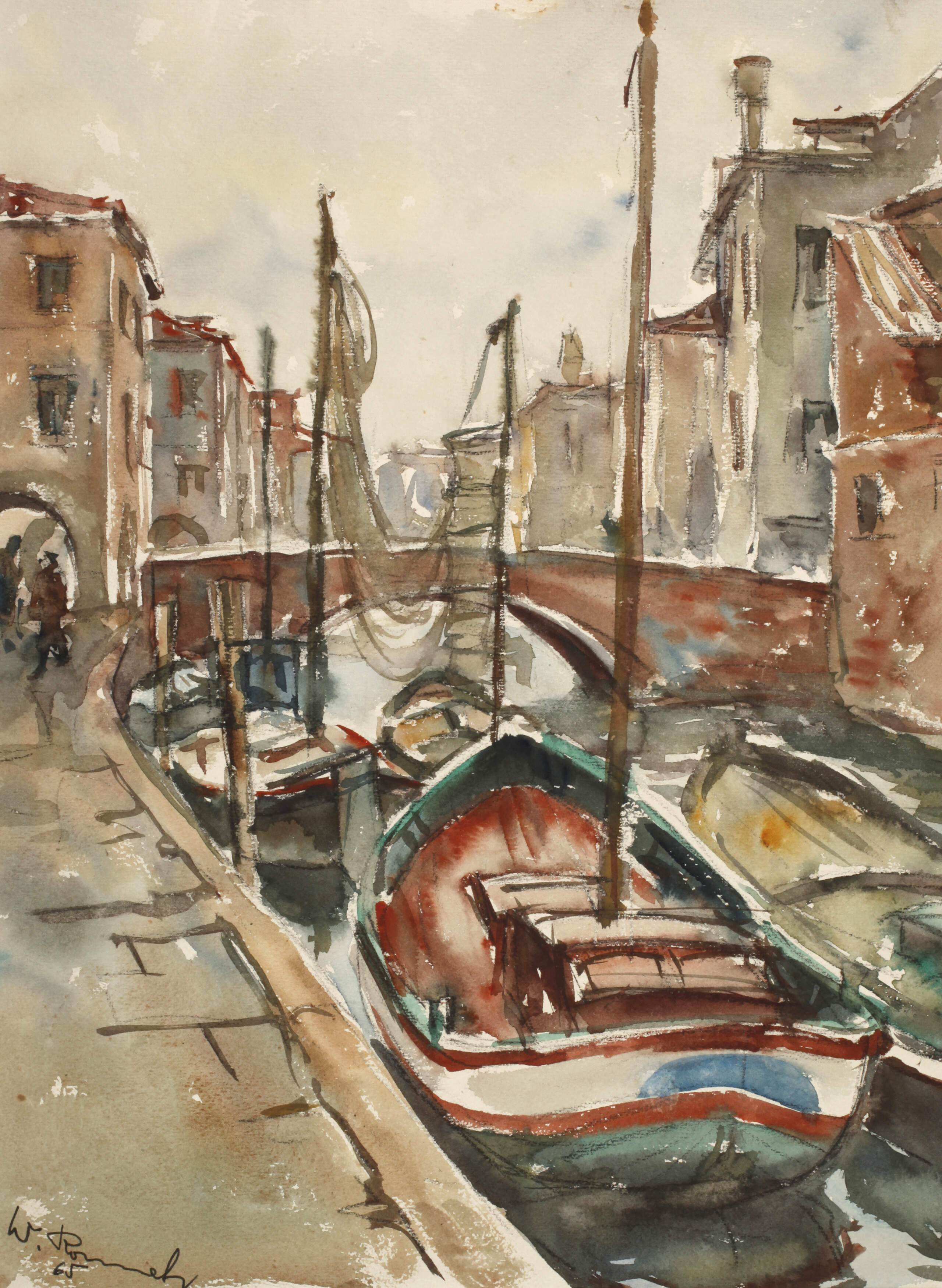 Willi Komatz, "Chioggia"