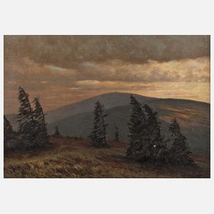 Karl Otto Prätorius, "Blick zum Keilberg"