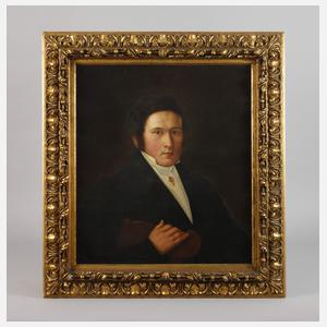 Herrenportrait Biedermeier