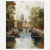 Erich Demmin, An einer Gracht in Amsterdam111