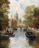 Erich Demmin, An einer Gracht in Amsterdam