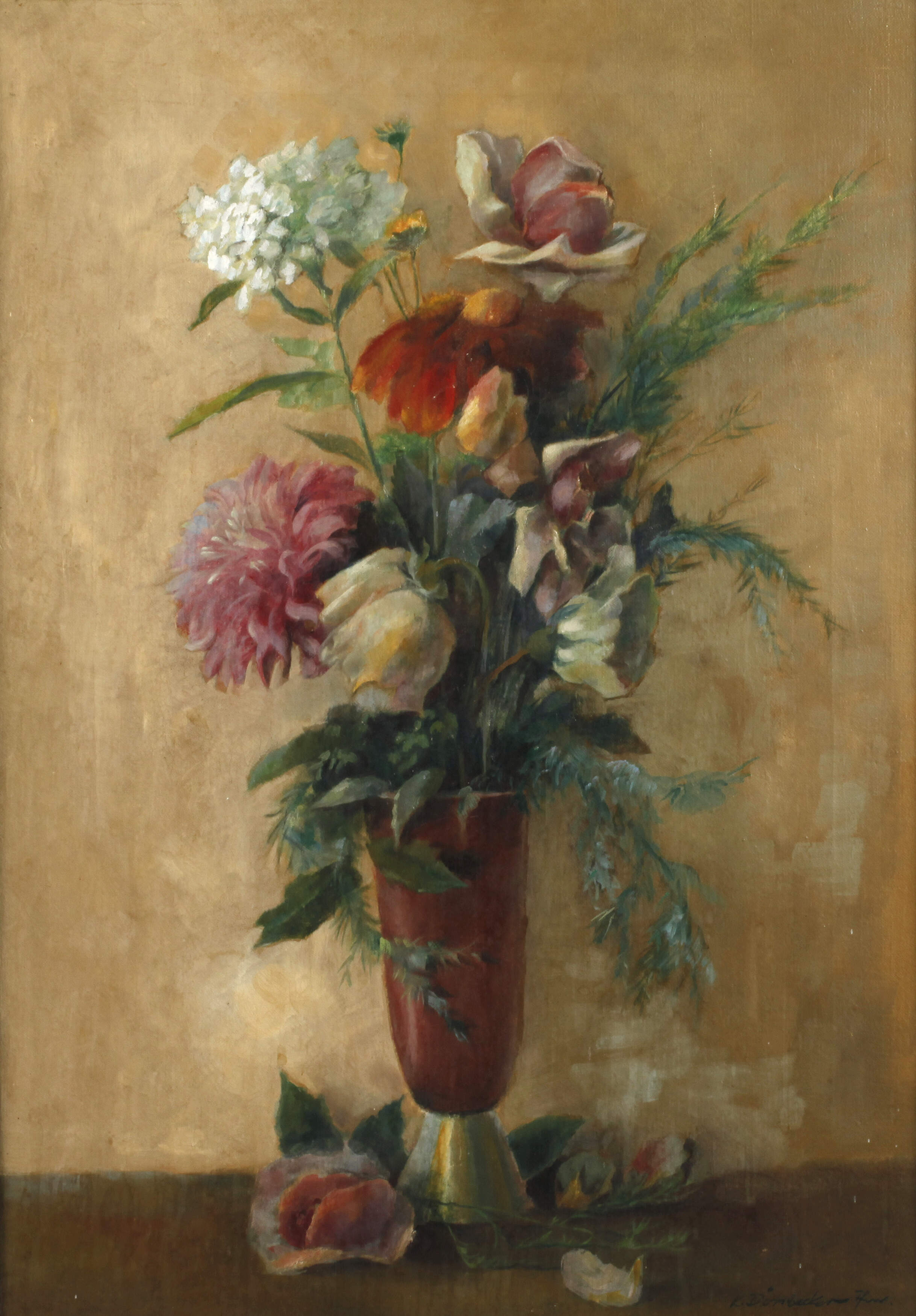 Karl Dörrbecker, „Blumenstillleben“