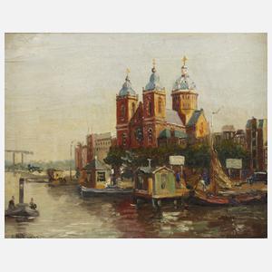 A. Hoffmann, Sint Nicolaas Basiliek in Amsterdam