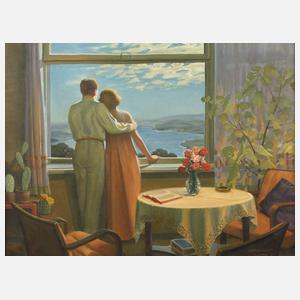 Karl Mannsbart, Paar am Fenster