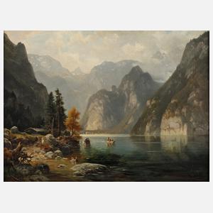 Ludwig Sckell d. Ältere, Partie am Königsee