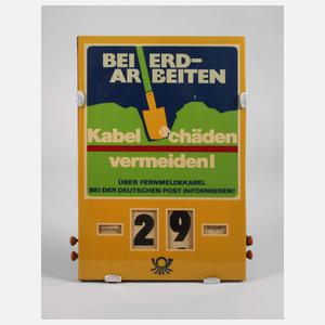 Reklamekalender DDR