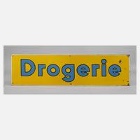 Emailleschild Drogerie111