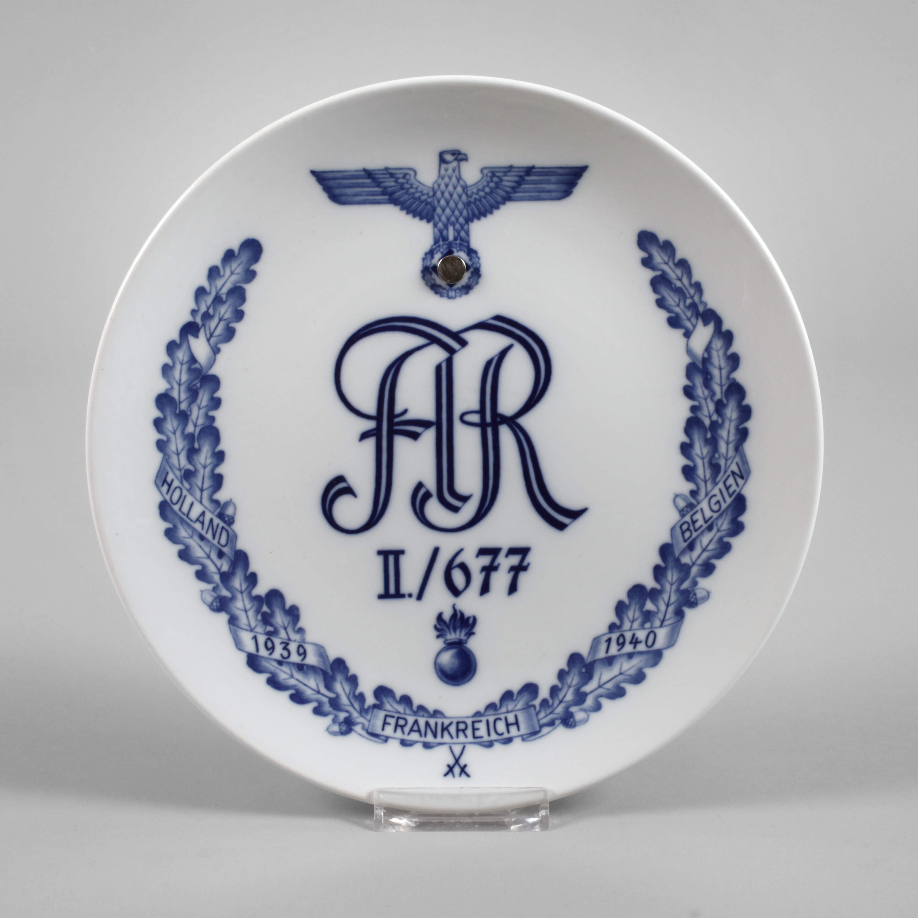 Meissen Regimentsteller motorisierte Artillerie