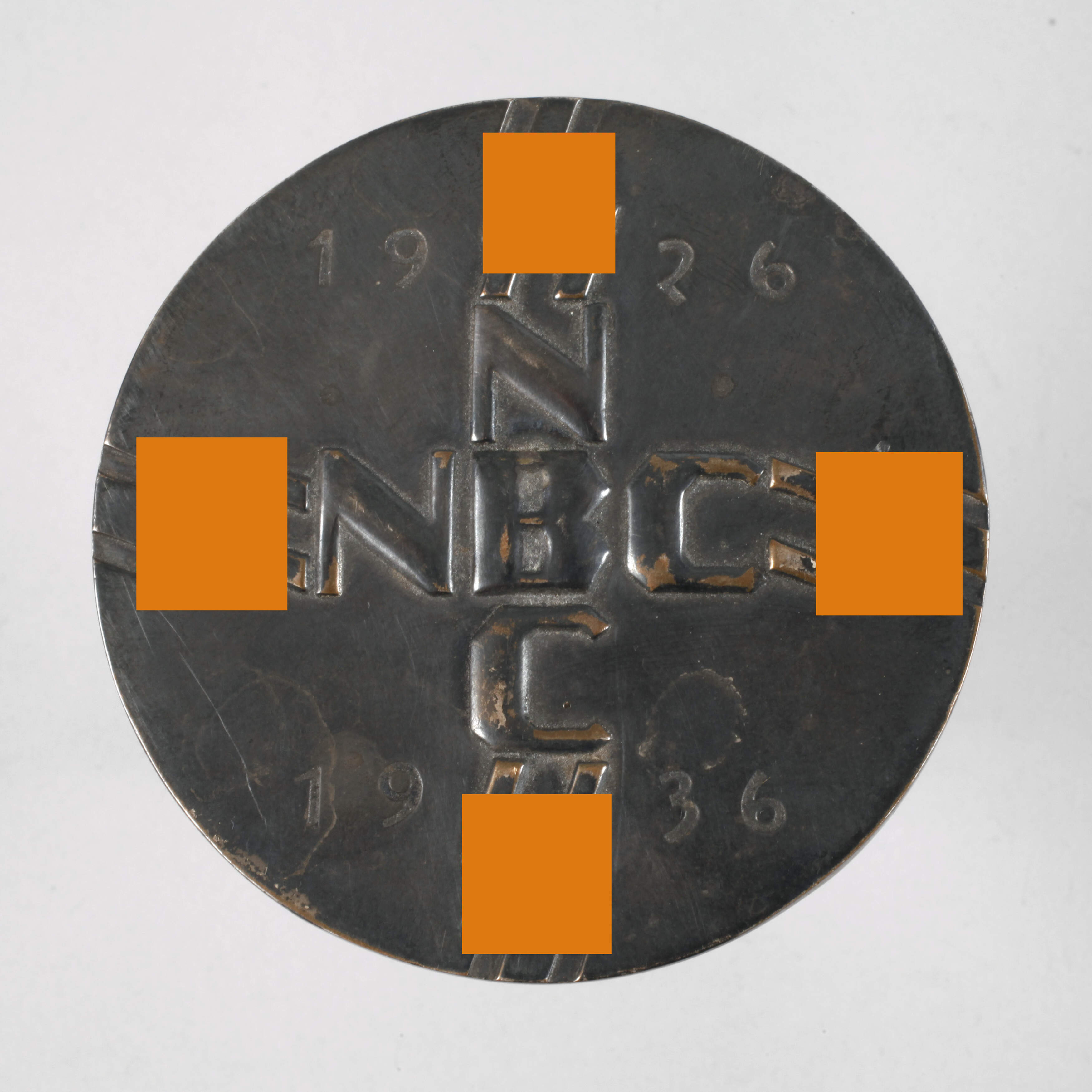 Medaille National Broadcasting Company 1936