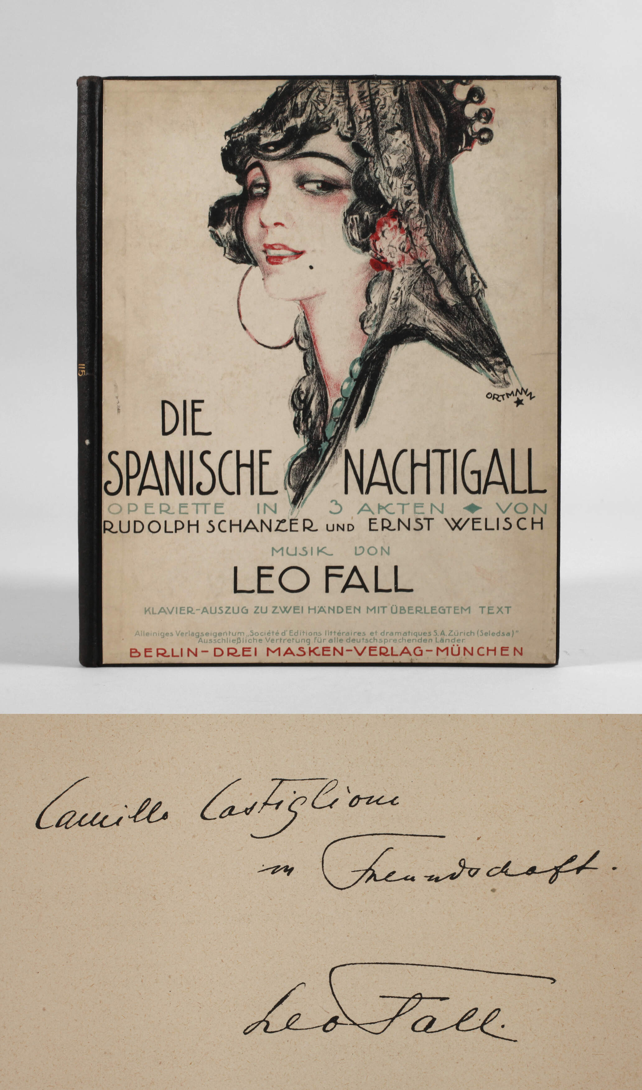 Autograph von Leo Fall