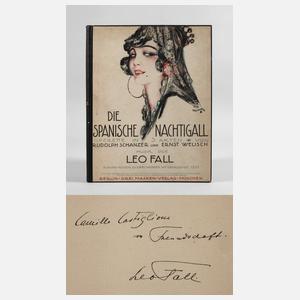 Autograph von Leo Fall