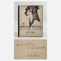 Autograph von Leo Fall111