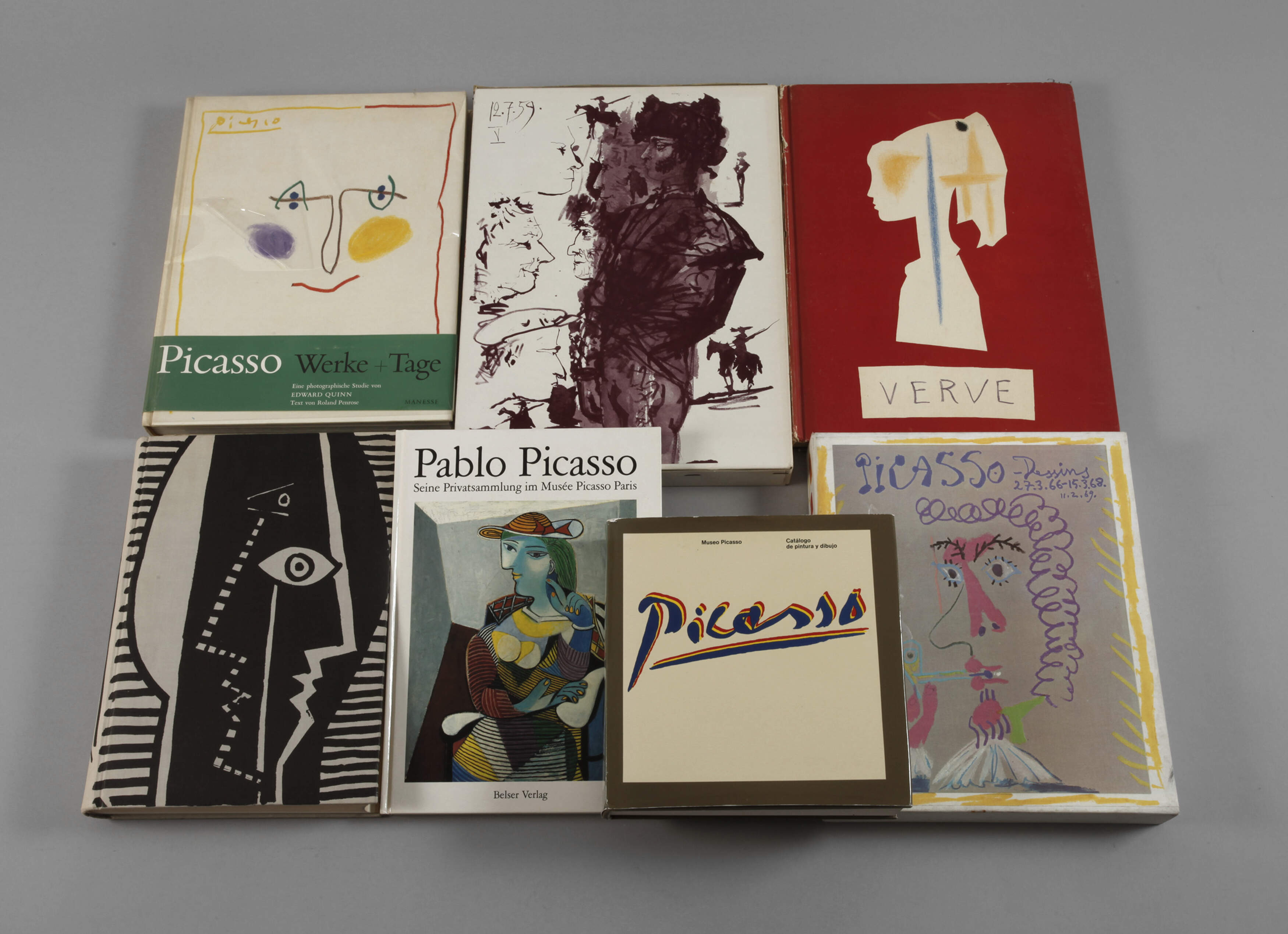 Konvolut Bücher Pablo Picasso