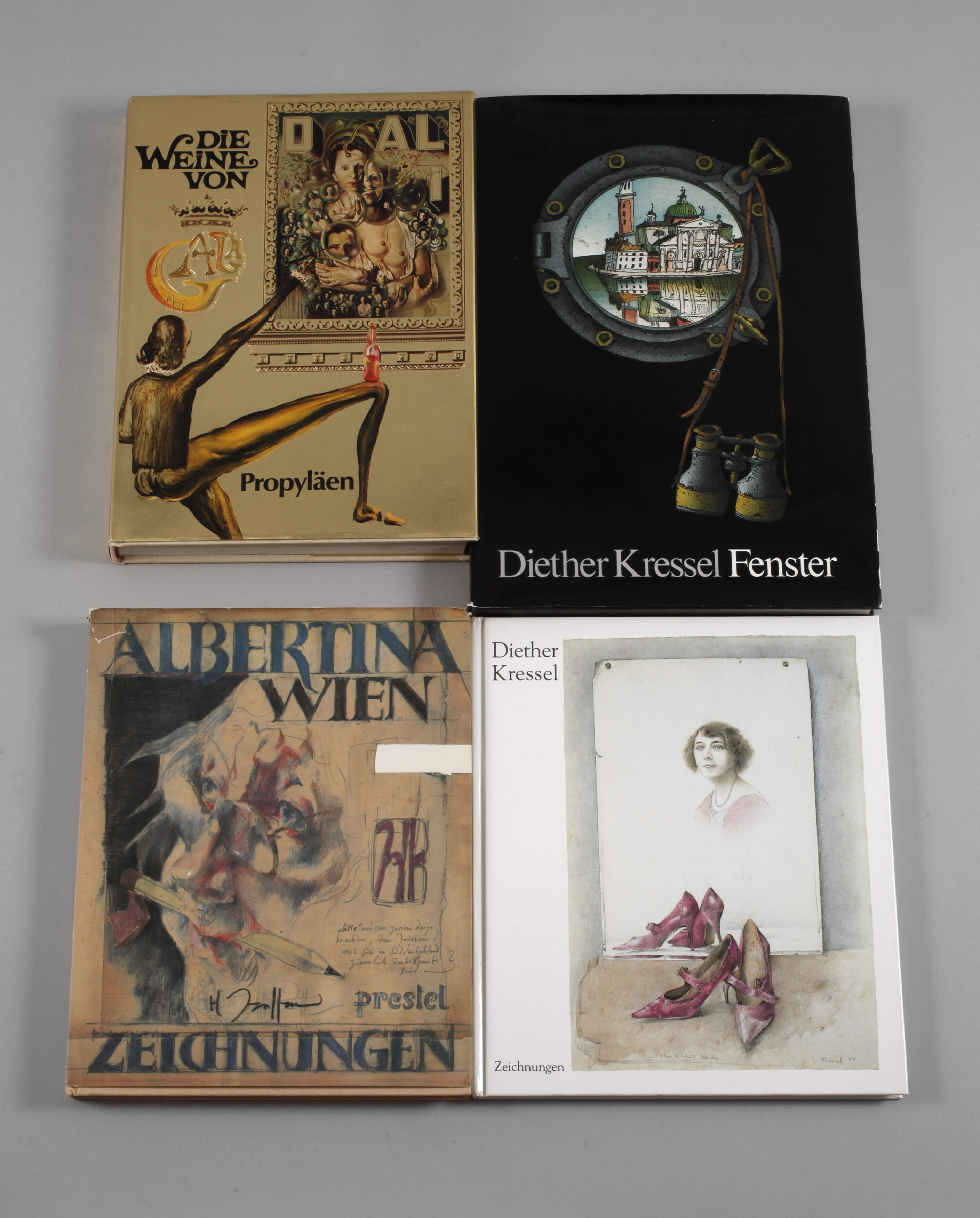 Vier Künstlerbücher