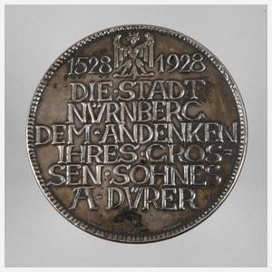 Silbermedaille Nürnberg – Albrecht Dürer