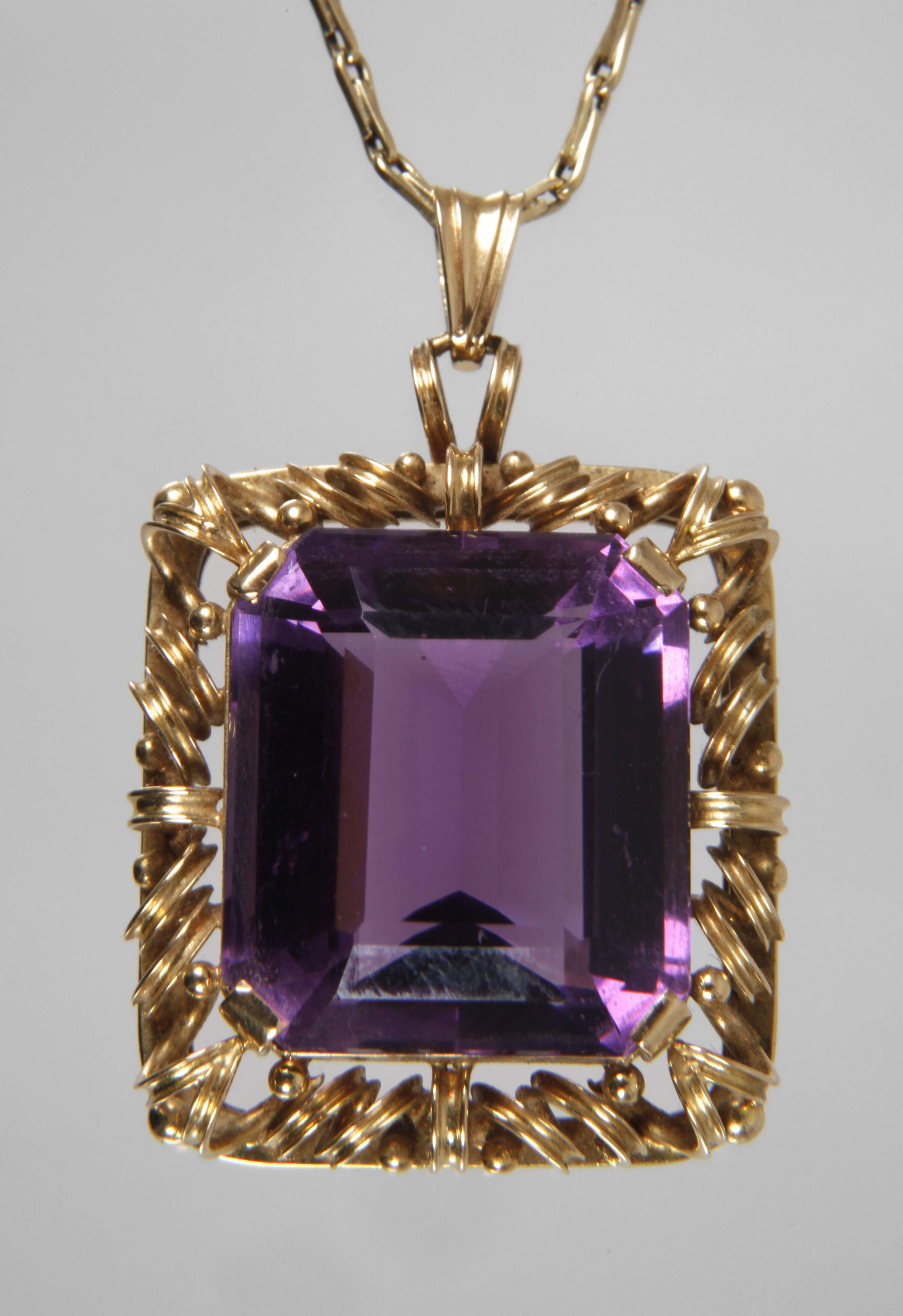 Anhänger mit Amethyst