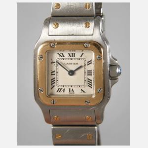 Cartier Santos Galbee, Damenarmbanduhr