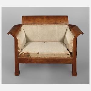 Loveseat Biedermeier