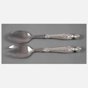 Silber Salatbesteck Georg Jensen