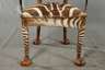 Michel Haillard zwei Zebra-Sessel