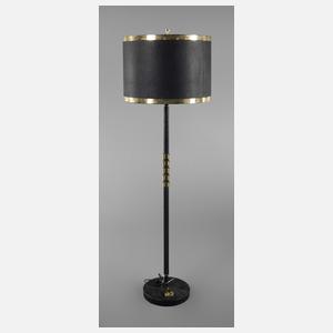 Stehlampe Leder