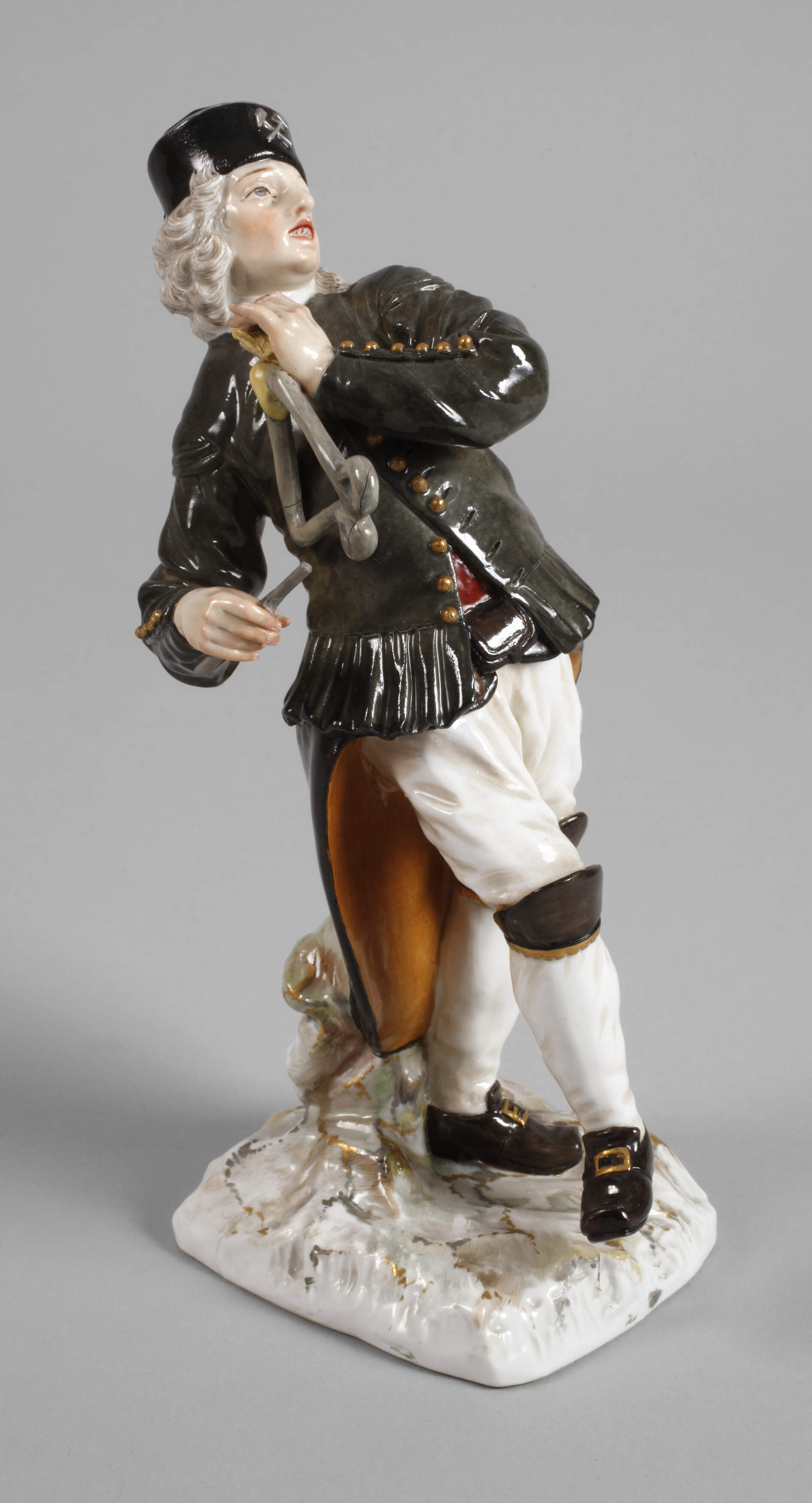 Meissen "Bergmann mit Triangel"