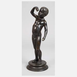 Putto als Bacchant