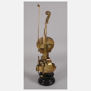 Fernandez Arman moderne Plastik Violine