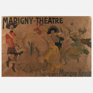 Maurice Lefebvre-Lourdet, Plakat für "Marigny-Revue"