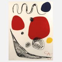 Alexander Calder, "Red, blue and yellow spheres"111