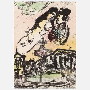 Marc Chagall, "Himmel der Verliebten"