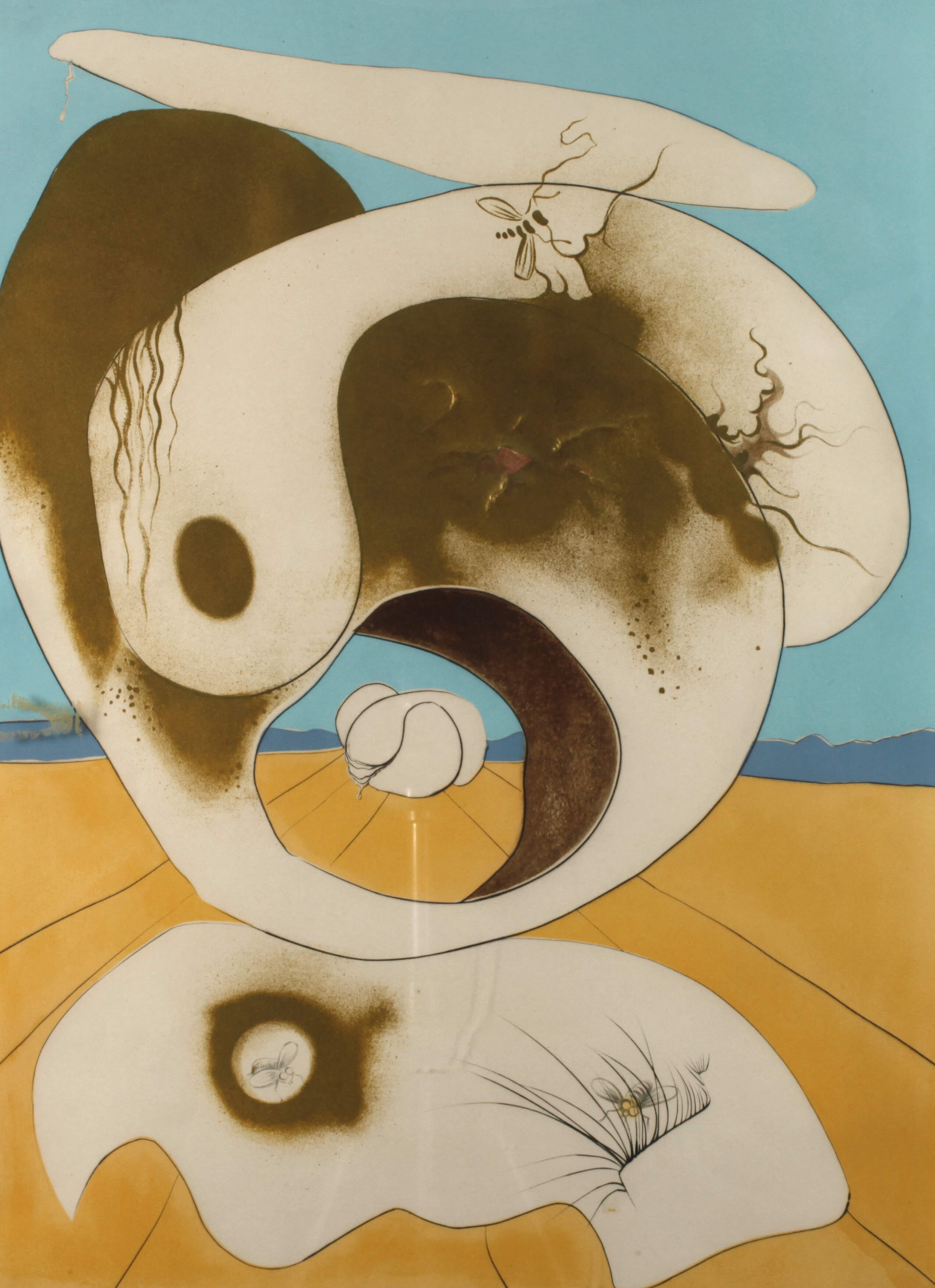 Salvador Dali, "Vision Planétaire et scatologique"