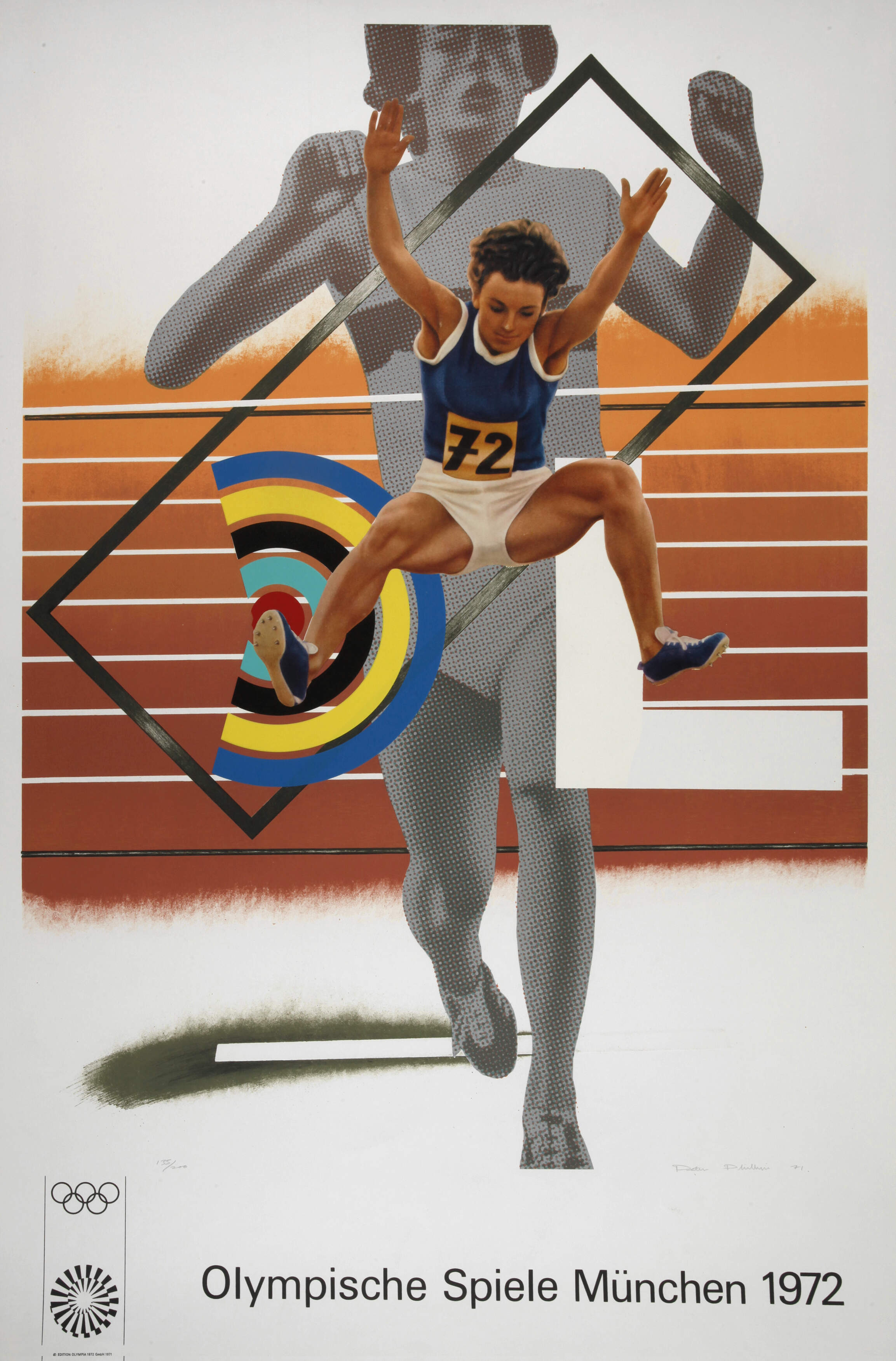 Peter Phillips, Plakat Olympia München 1972