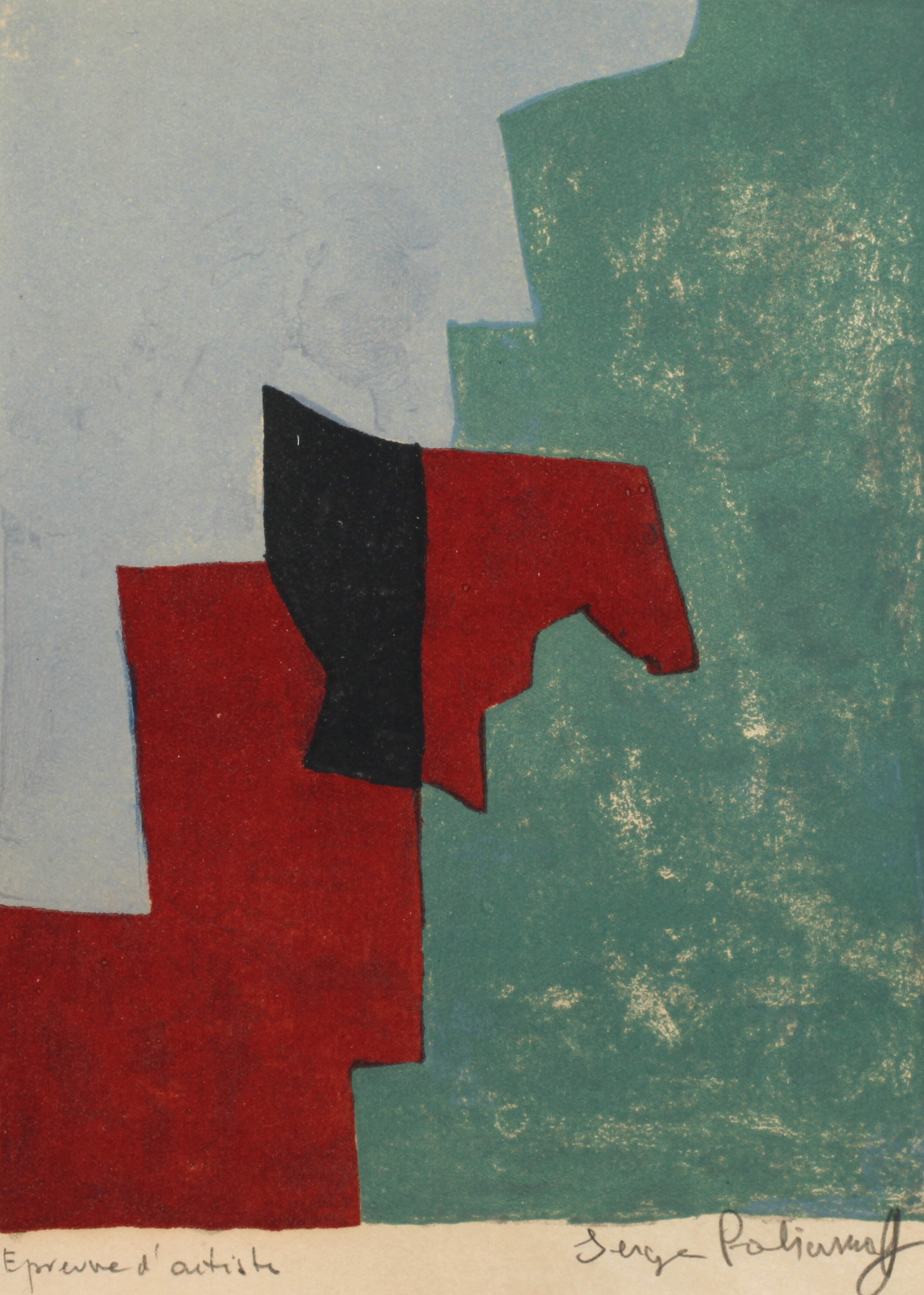 Serge Poliakoff, Abstraktion